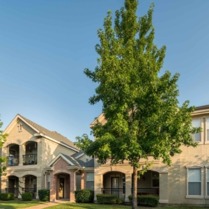 Exterior facade at Villas of Spring Creek