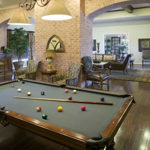 Pool Table at Villas of spring creek