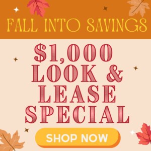 $1000 look and lease special