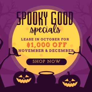 $1,000 off November and December for October Leases